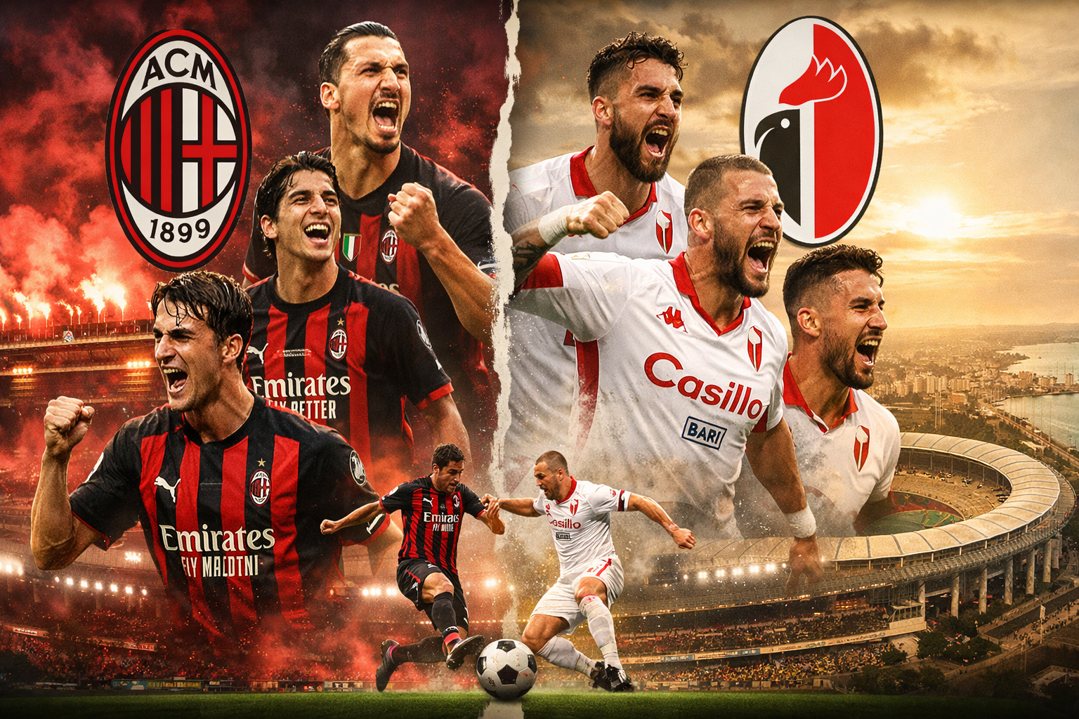 AC Milan vs SSC Bari Timeline: A Historic Italian Football Rivalry