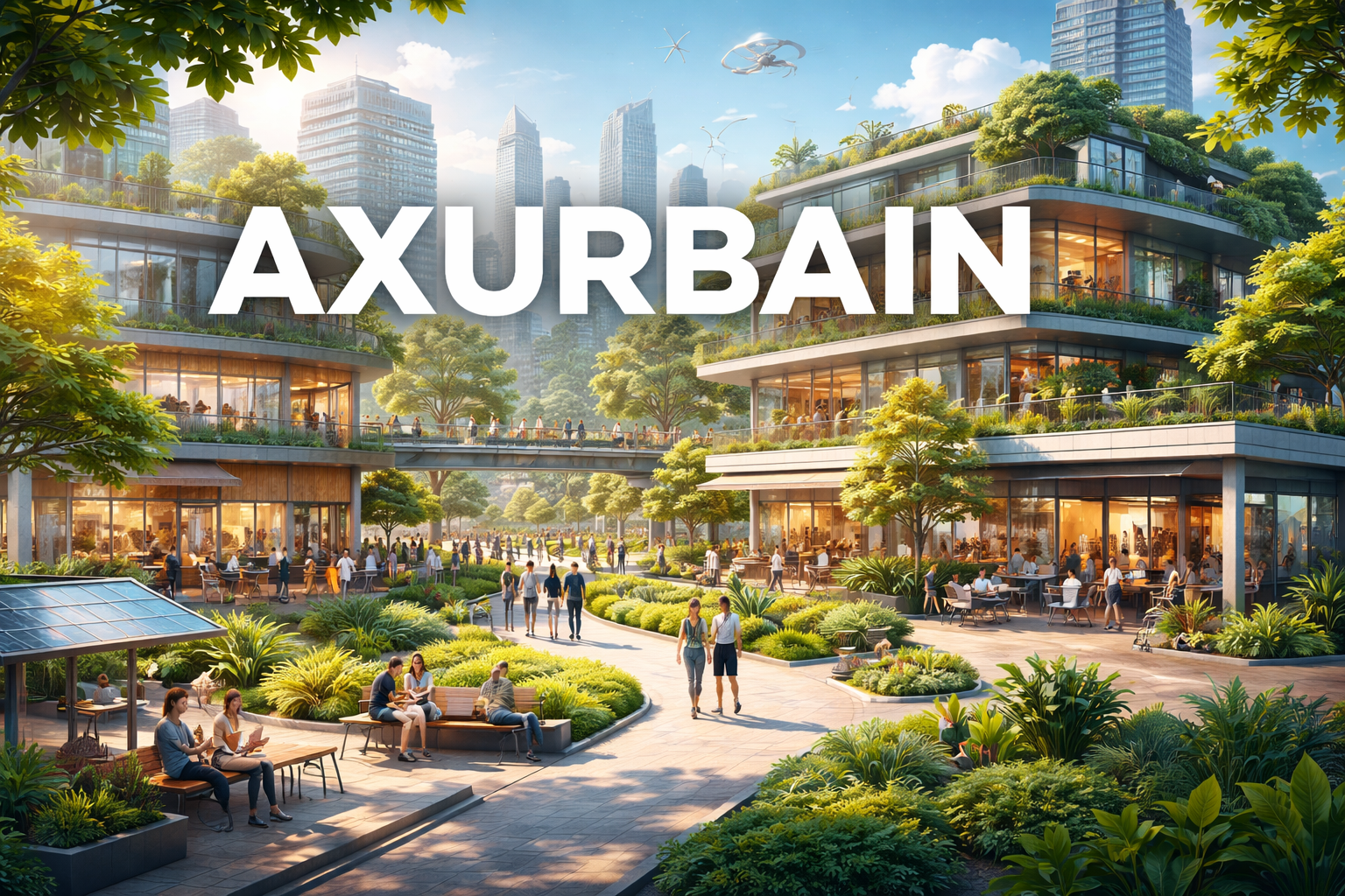 Axurbain: Rethinking Modern Living Through Hybrid Urban Design