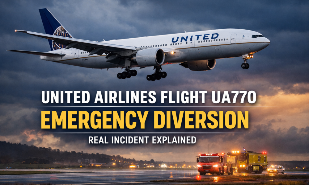 United Airlines Flight UA770 Emergency Diversion Explained